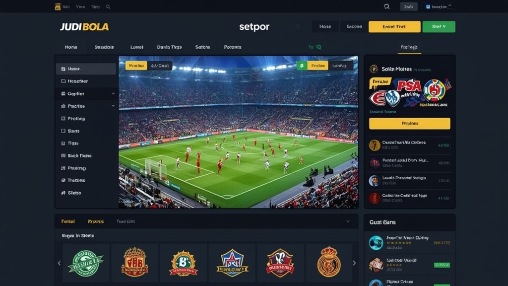Situs Judi Bola Terpercaya yang Banyak Digunakan Bettor